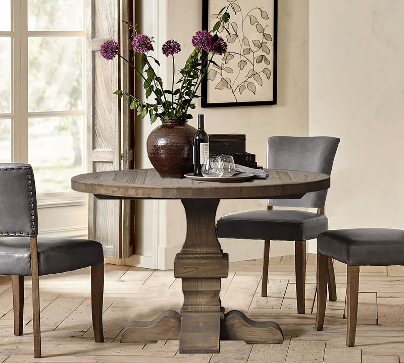 MESA DE COMEDOR ACABADO DE MADERA