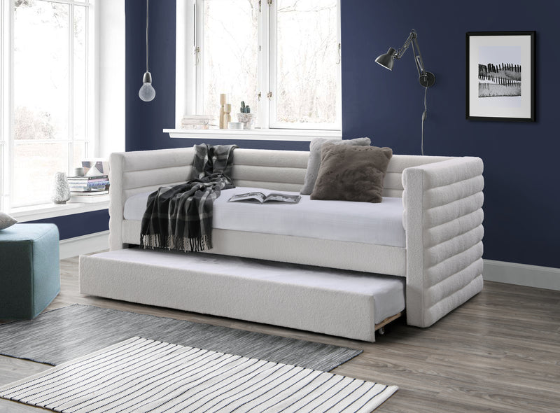 DAYBED QUESO EN LA TELA BLANCA