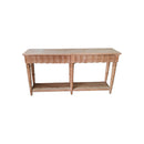 CONSOLA ACABADO DE MADERA