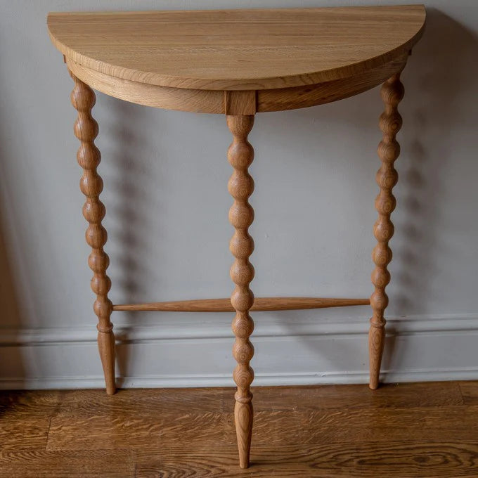 CONSOLA ACABADO DE MADERA