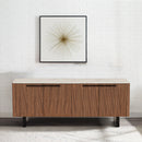 CREDENZA ACABADO DE MADERA Y TOPE DE CERAMICA
