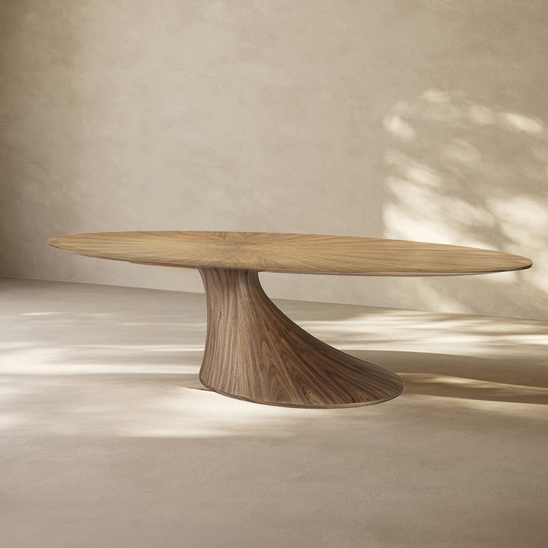 MESA DE CENTRO ACABADO DE MADERA NEGRA
