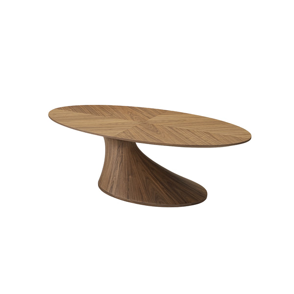 MESA DE CENTRO ACABADO DE MADERA NEGRA