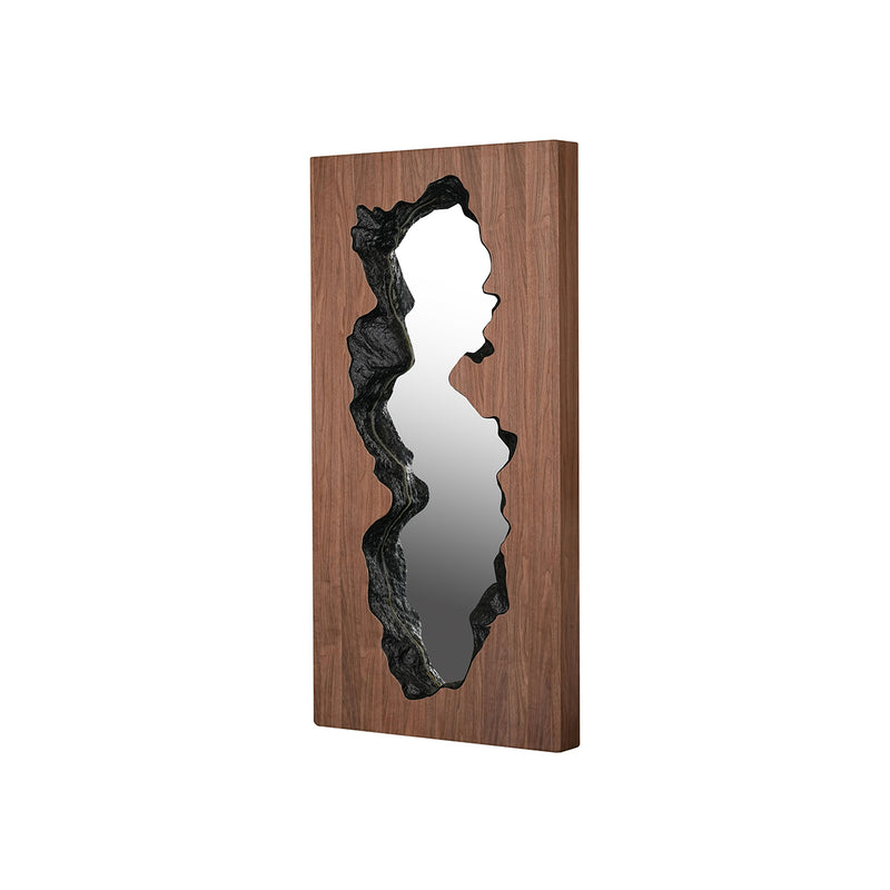 ESPEJO ACABADO DE MADERA