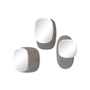 ESPEJO EN  METAL SET DE 3