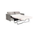 SOFA CAMA EN TELA GRIS