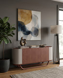 CREDENZA ACABADO DE MADERA