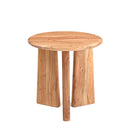 MESA LATERAL DE MADERA SÓLIDA