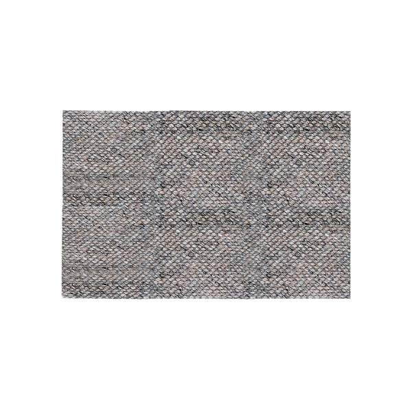HANDWOVEN WOOLEN RUG.