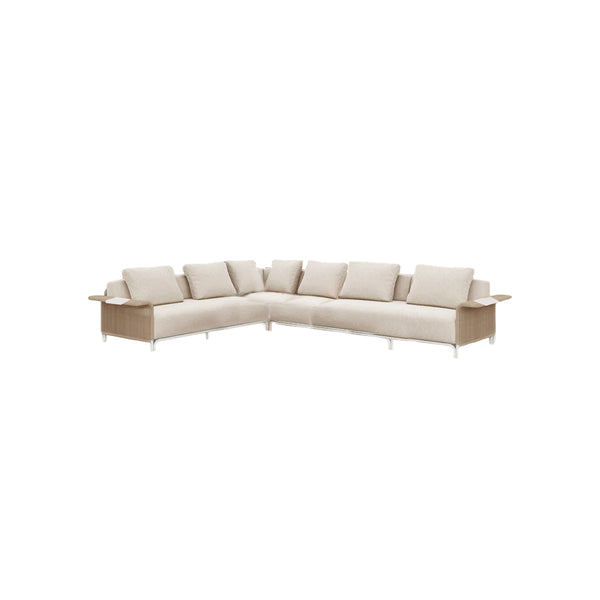 SOFA SECCIONAL MAUI SOGA NATURAL- 4PCS