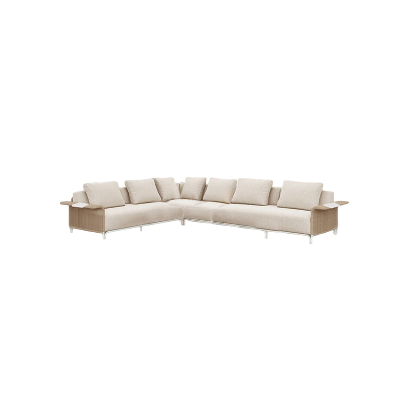 SOFA SECCIONAL MAUI SOGA NATURAL- 4PCS
