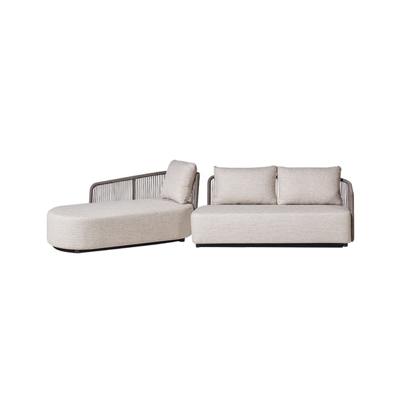 SOFA SECCIONAL IZQUIERDO DE EXTERIOR "VA913"- 2PCS