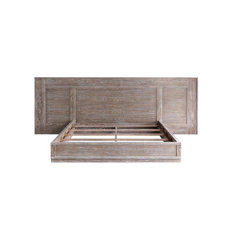 CAMA KING JOHN EDGE + 2 MESITAS DE NOCHE