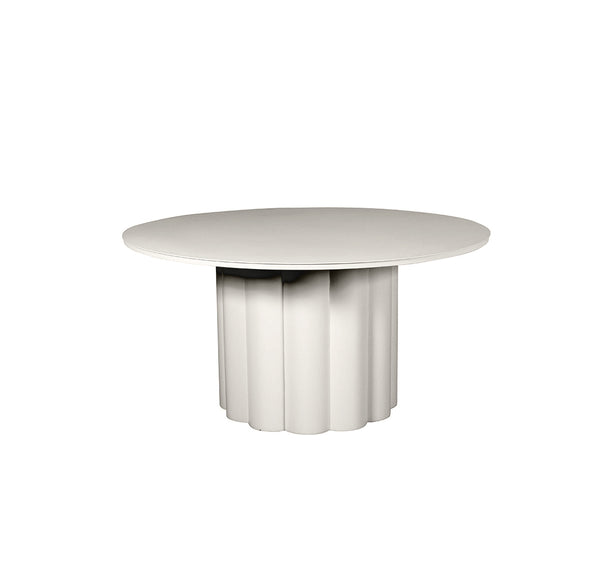 MESA DE COMEDOR DE EXTERIOR BEIGE