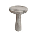 MESA LATERAL EN MARMOL BEIGE