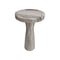 MESA LATERAL EN MARMOL BEIGE