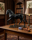 DARK HORSE WITH PLINTH