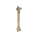DECORATIVE RESIN 170CM ROMAN PILLAR, BROWN