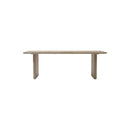 MESA DE COMEDOR DE EXTERIOR GRIS