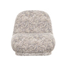 BUTACA ESTACIONARIA EN TELA ESTAMPADA