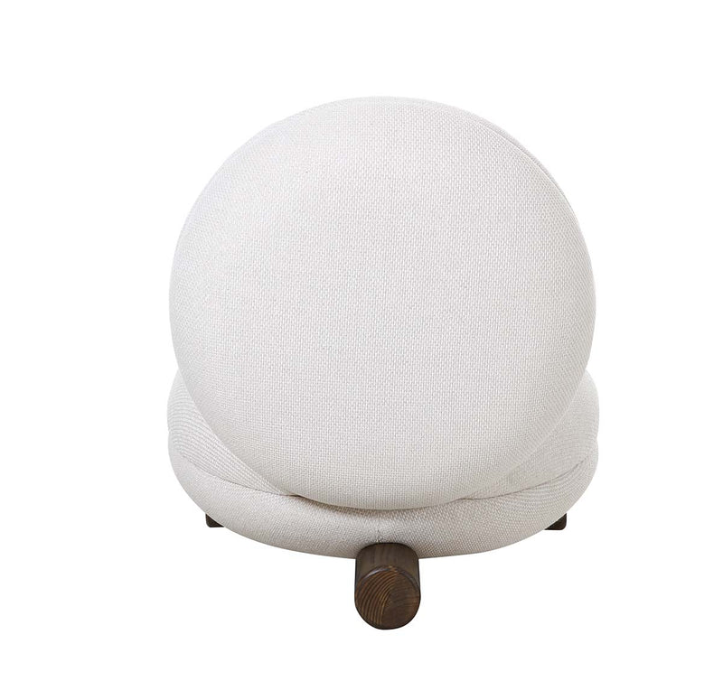 BUTACA ESTACIONARIA EN TELA BEIGE