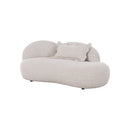 CHAISE LOUNGE DE INTERIOR EN TELA BEIGE