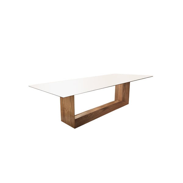 MESA DE COMEDOR SLIM MAIORCA TOPE BLANCO