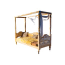 SOFA CAMA ACABADO DE MADERA LAVADO BLANCO