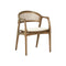 SILLA GINA 01 TEJIDO CASTAÑO 1039