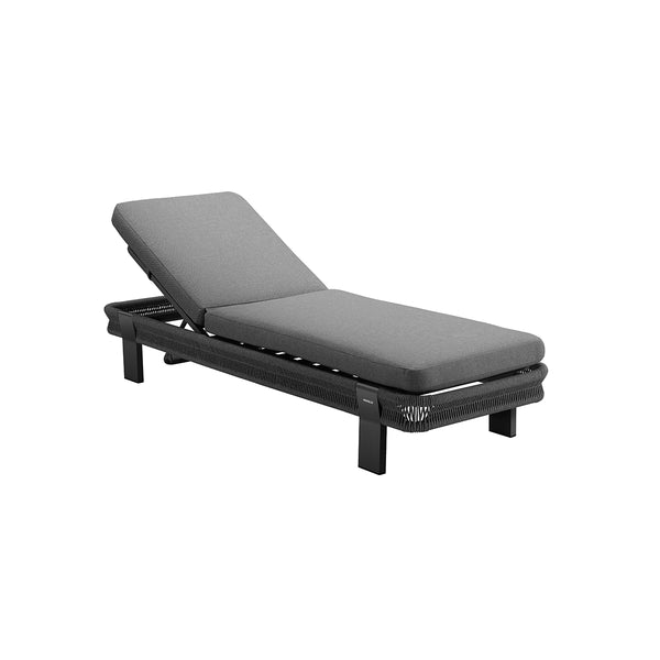 CHAISE LOUNGE BORROMEO NEGRO