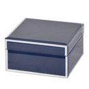 15.24 X 15.24 X 8.89cm  EFFRA JEWELRY BOX BLACK