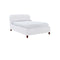 CAMA KING CYRIL EN TELA OFF WHITE