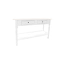 CONSOLA EN ACABADO DE MADERA BLANCA