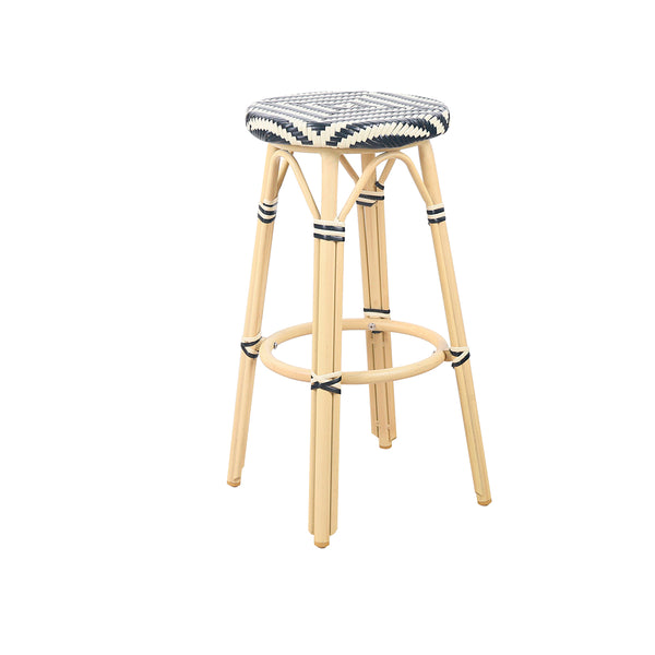 TABURETE DE EXTERIOR EN RATTAN
