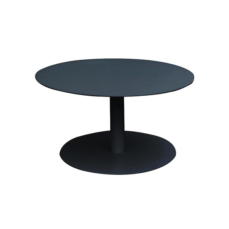MESA DE CENTRO DE EXTERIOR EN ACABADO NEGRO