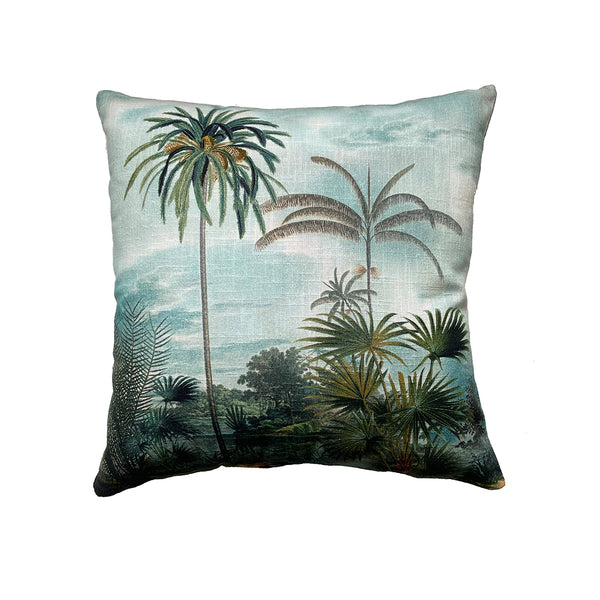 CUSHION WITH FILLER, VACUUM, DIGITAL PRINT ON COTTON, BACK PLAIN