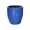 MACETERO PARA PLANTAS DE CERAMICA EN COLOR AZUL