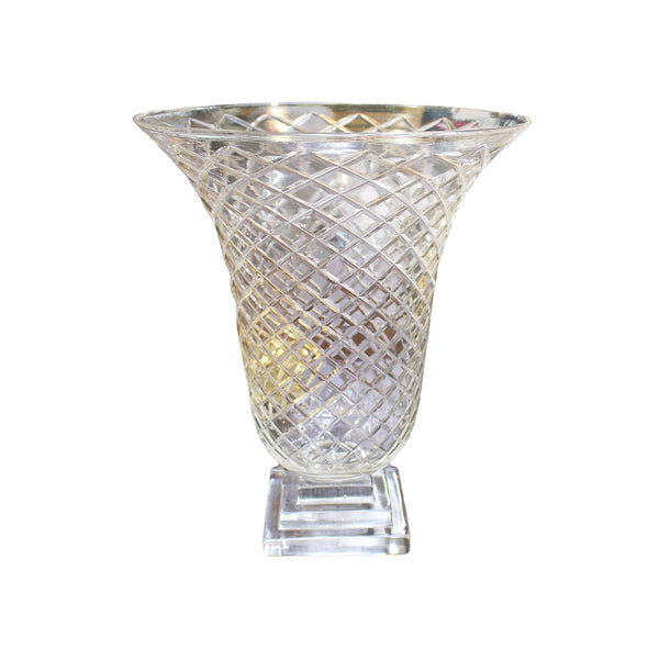 DIAMOND CUT VASE