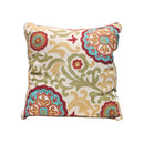 ***CHAINSTITCH EMBROIDERED CUSHION WITH FILLER 20X20
