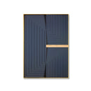 PAINTING, WOOD MODELING, GOLD FOIL