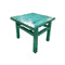 MESA LATERAL ACABADO DE MADERA VERDE