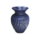 MACETERO AZUL BRILLANTE