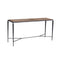 MESA CONSOLA EN ROBLE+HIERRO