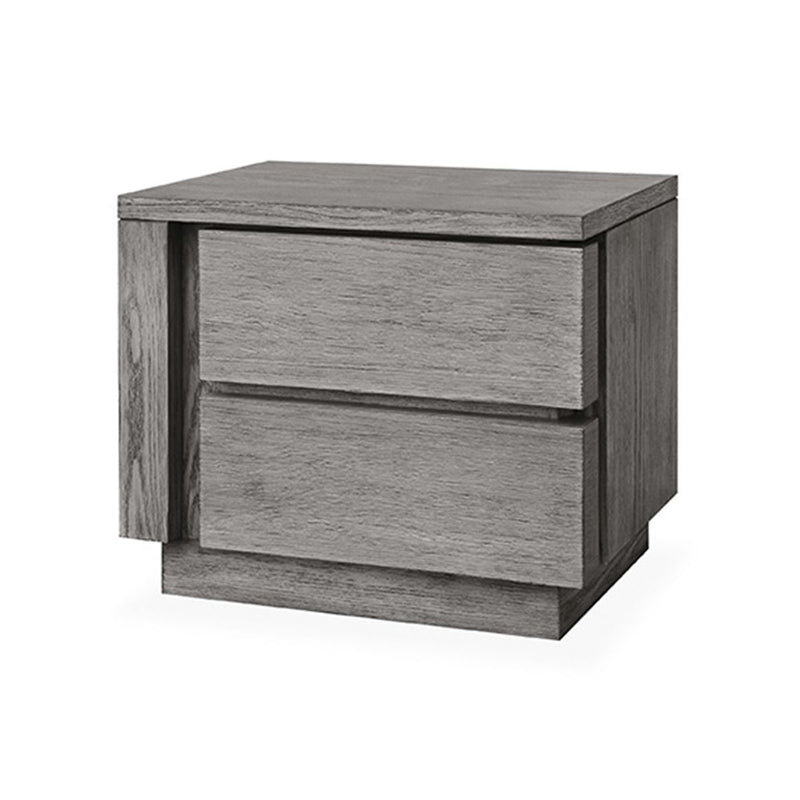MESA DE NOCHE SYDNEY DE 2 GAVETAS - IZQUIERDA
